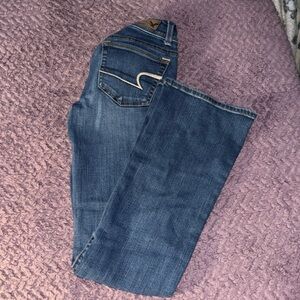 American Eagle jeans. Size 00. Kick boot.